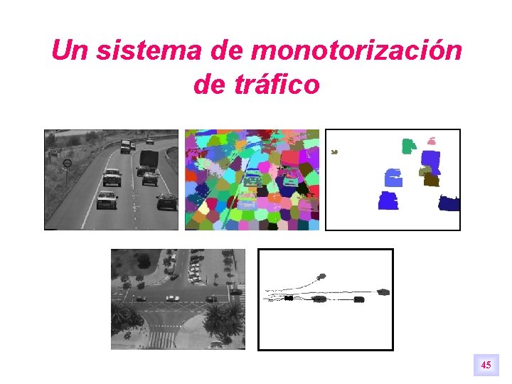 Un sistema de monotorización de tráfico 45 Un sistema de monotorización de tráfico 45