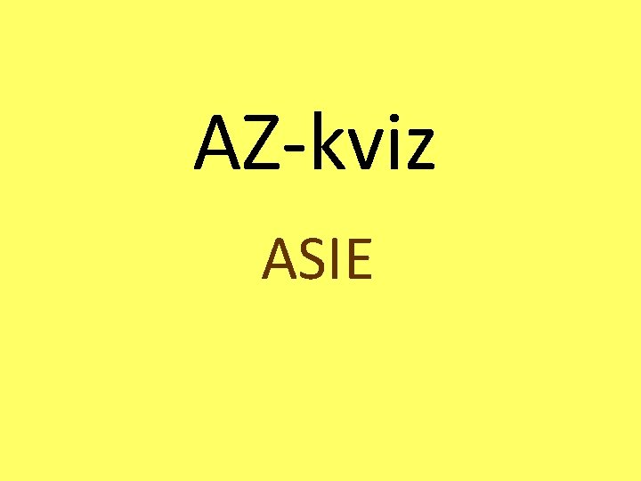 AZ-kviz ASIE 