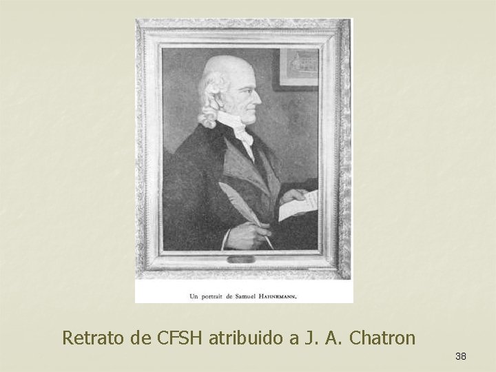 Retrato de CFSH atribuido a J. A. Chatron 38 