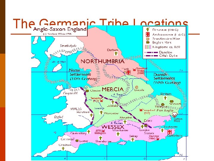 The Germanic Tribe Locations The Germanic Tribe Locations