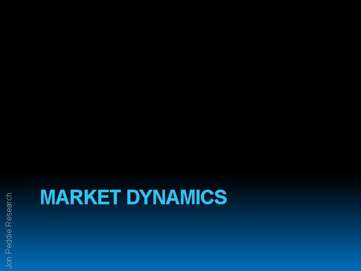 Jon Peddie Research MARKET DYNAMICS 