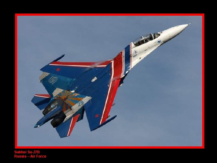 Sukhoi Su-27 B Russia – Air Force 