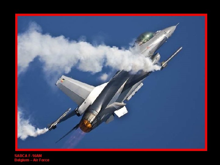 SABCA F-16 AM Belgium – Air Force 