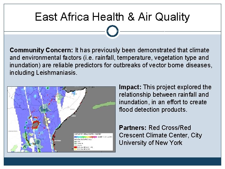 East Africa Health & Air Quality Community Concern: It has previously been demonstrated that
