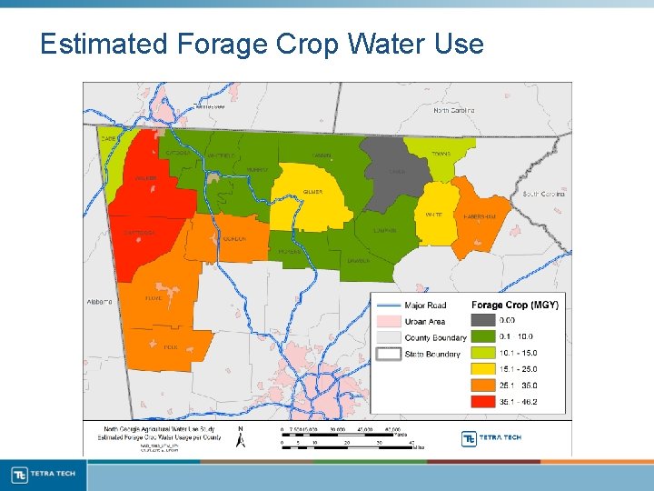 Estimated Forage Crop Water Use 