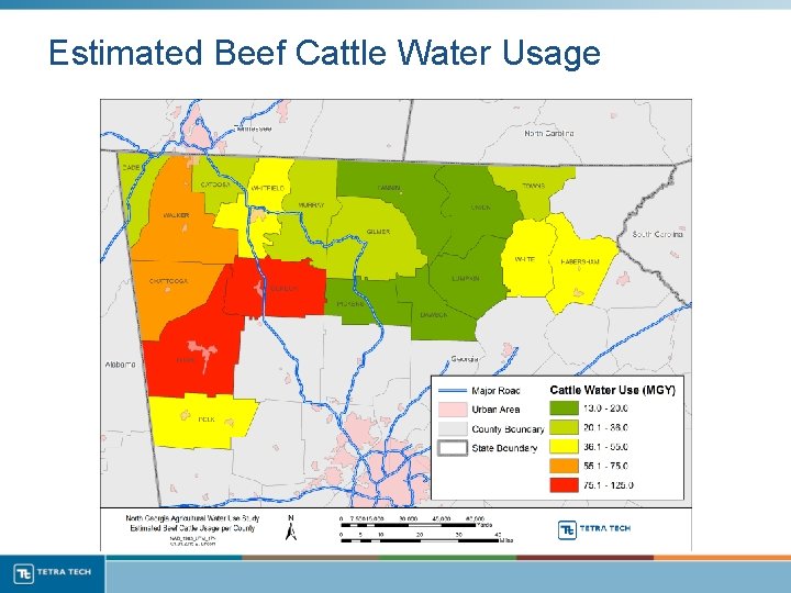 Estimated Beef Cattle Water Usage 