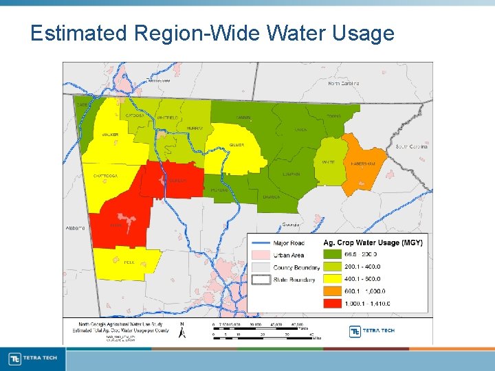 Estimated Region-Wide Water Usage 