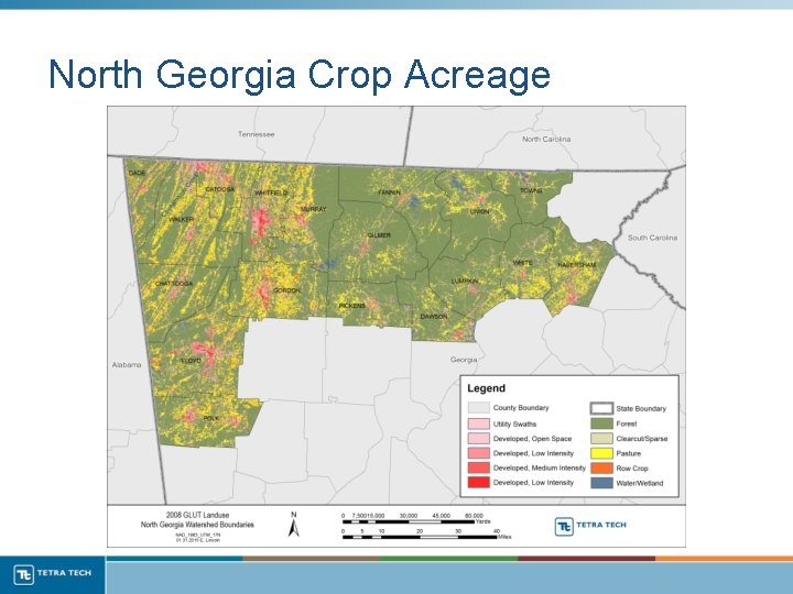 North Georgia Crop Acreage 