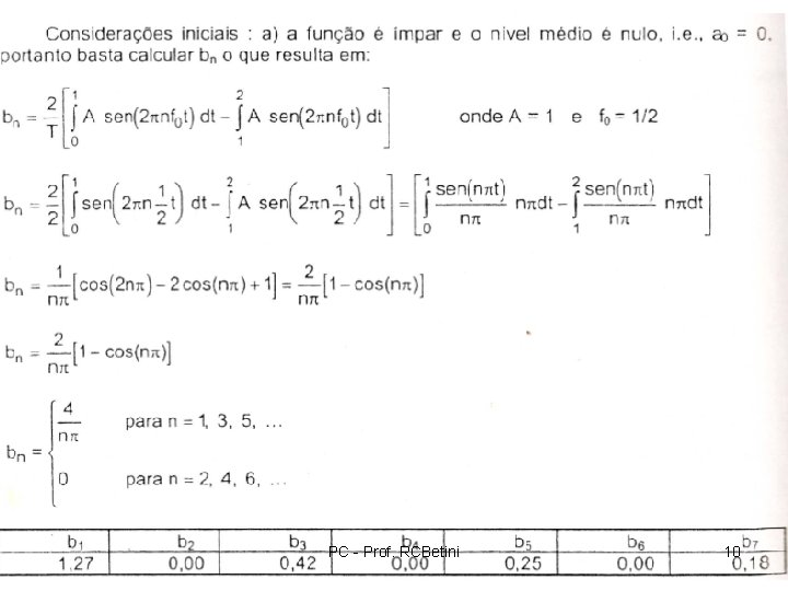 PC - Prof. RCBetini 10 