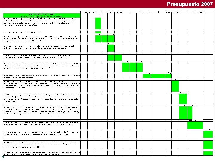 Presupuesto 2007 7 