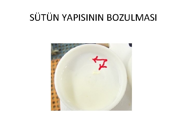 SÜTÜN YAPISININ BOZULMASI 