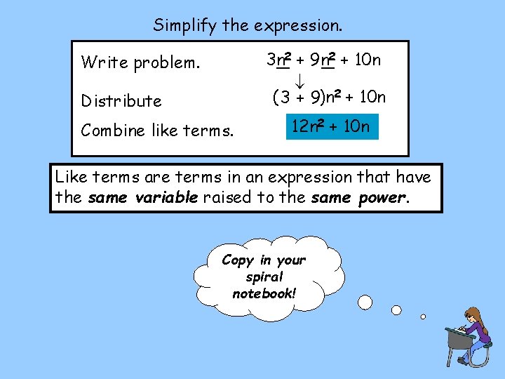 Simplify the expression. 2 + 9 n 2 + 10 n 3 n —