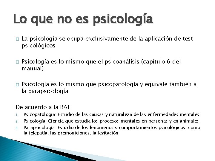 Tema 1 Introduccin a la psicologa 15 de