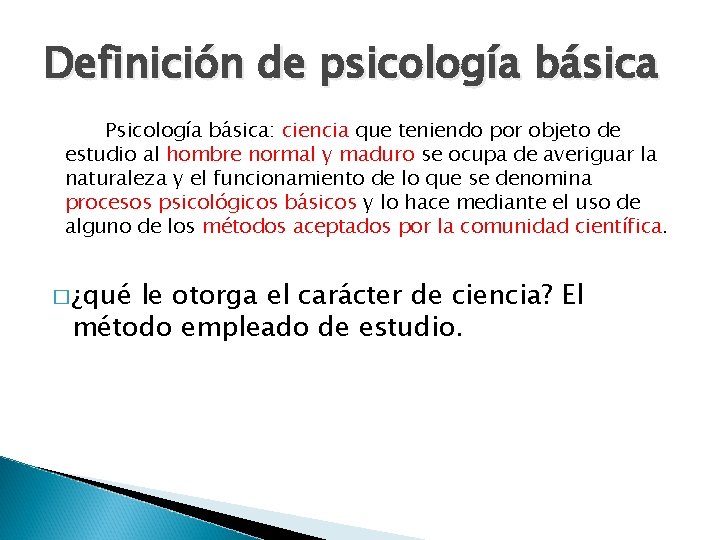 Tema 1 Introduccin a la psicologa 15 de