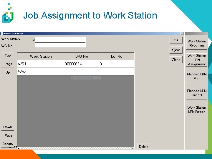 Job Assignment to Work Station 