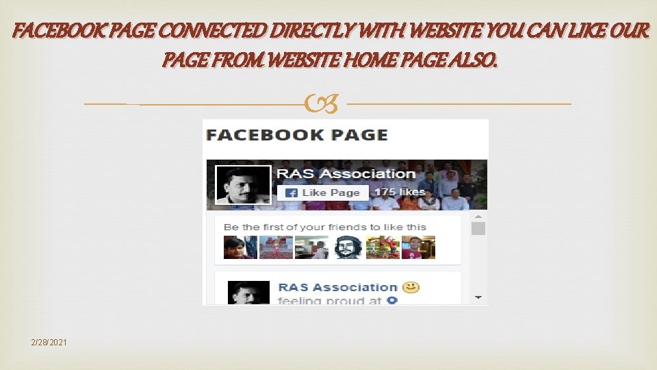 FACEBOOK PAGE CONNECTED DIRECTLY WITH WEBSITE YOU CAN LIKE OUR PAGE FROM WEBSITE HOME FACEBOOK PAGE CONNECTED DIRECTLY WITH WEBSITE YOU CAN LIKE OUR PAGE FROM WEBSITE HOME
