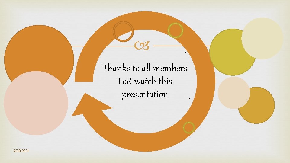 . . Thanks to all members Fo. R watch this presentation. 2/28/2021 . . Thanks to all members Fo. R watch this presentation. 2/28/2021