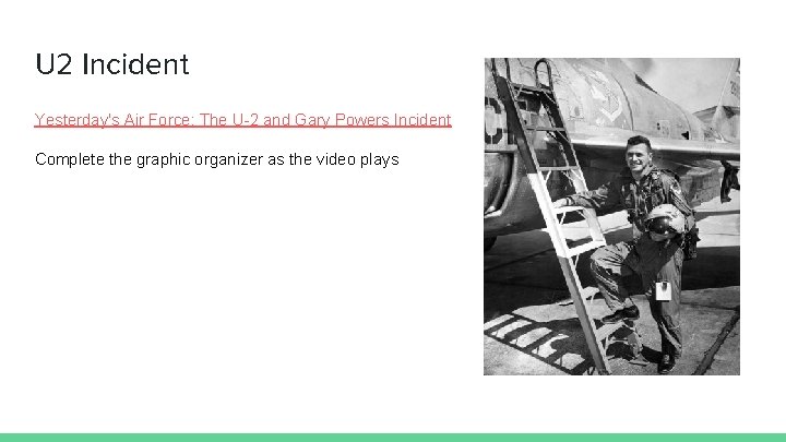 U 2 Incident Yesterday's Air Force: The U-2 and Gary Powers Incident Complete the