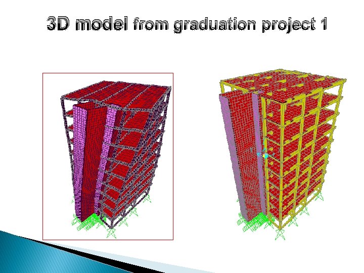 3 D model from graduation project 1 