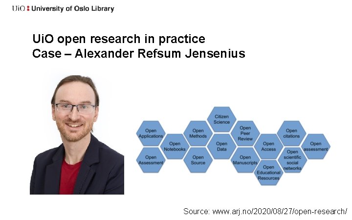Ui. O open research in practice Case – Alexander Refsum Jensenius Source: www. arj.
