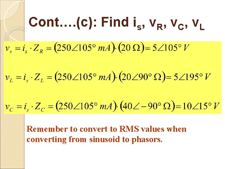 Lecture 03 Ac Response Reactance N Impedance Ac