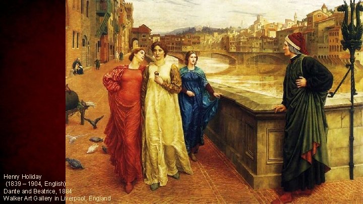 Henry Holiday (1839 – 1904, English) Dante and Beatrice, 1884 Walker Art Gallery in