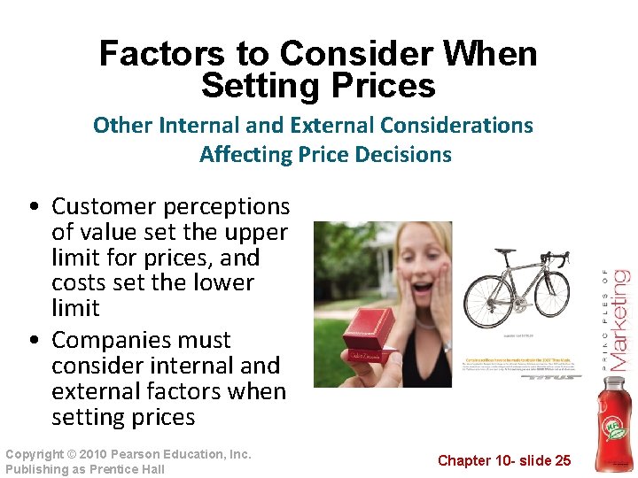 Factors to Consider When Setting Prices Other Internal and External Considerations Affecting Price Decisions