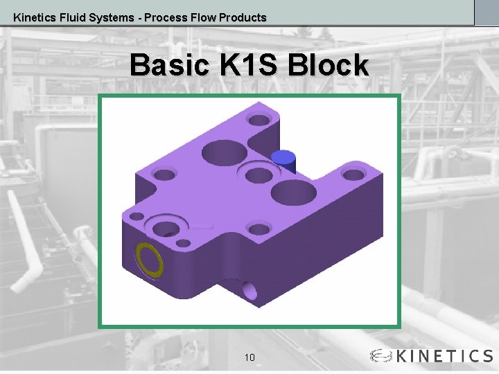 Kinetics Fluid Systems - Process Flow Products Basic K 1 S Block 10 