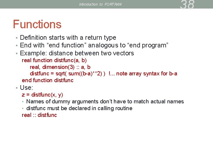 Introduction To Fortran Kadin Tseng Boston University Scientific