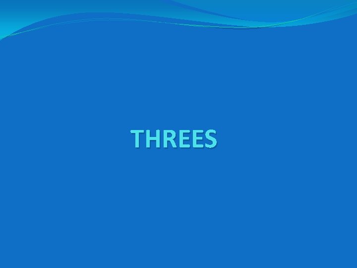 THREES 