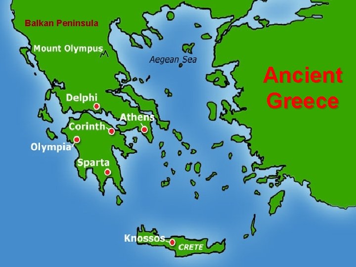 Balkan Peninsula Ancient Greece 