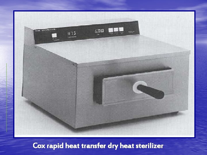 Cox rapid heat transfer dry heat sterilizer 