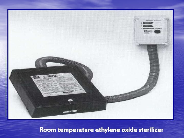 Room temperature ethylene oxide sterilizer 