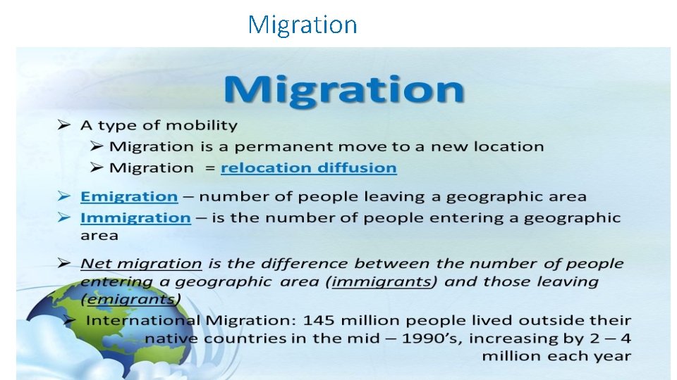 Migration 