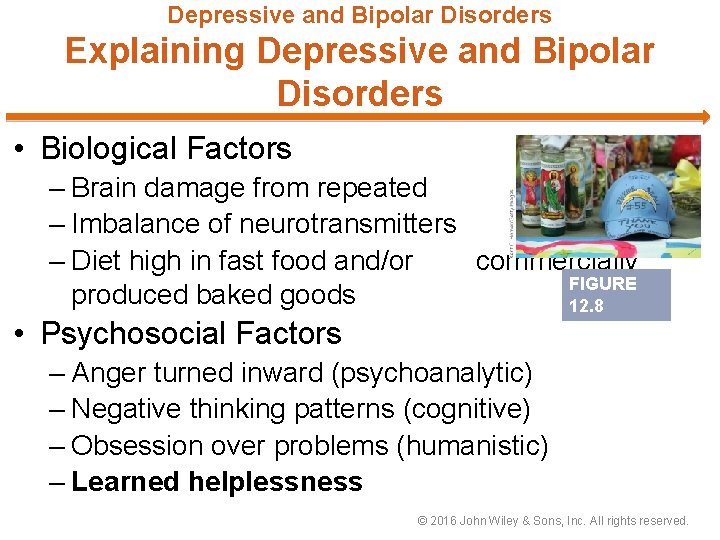 Depressive and Bipolar Disorders Explaining Depressive and Bipolar Disorders • Biological Factors – Brain