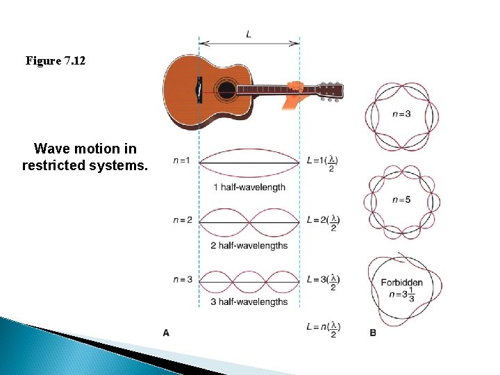 Figure 7. 12 Wave motion in restricted systems. 