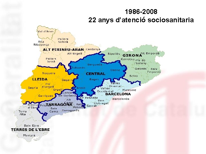 1986 -2008 22 anys d’atenció sociosanitaria 