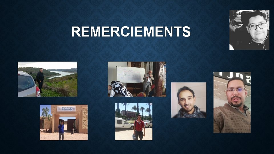 REMERCIEMENTS 