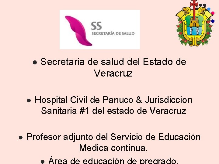 l l l Secretaria de salud del Estado de Veracruz Hospital Civil de Panuco l l l Secretaria de salud del Estado de Veracruz Hospital Civil de Panuco