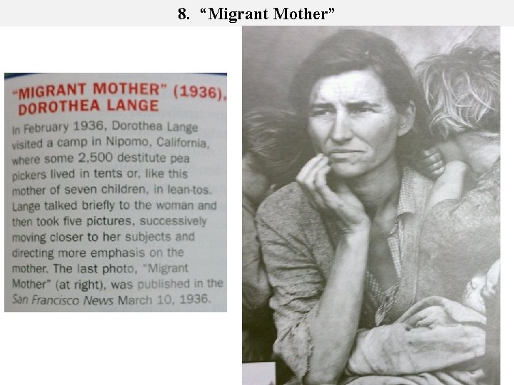 8. “Migrant Mother” 