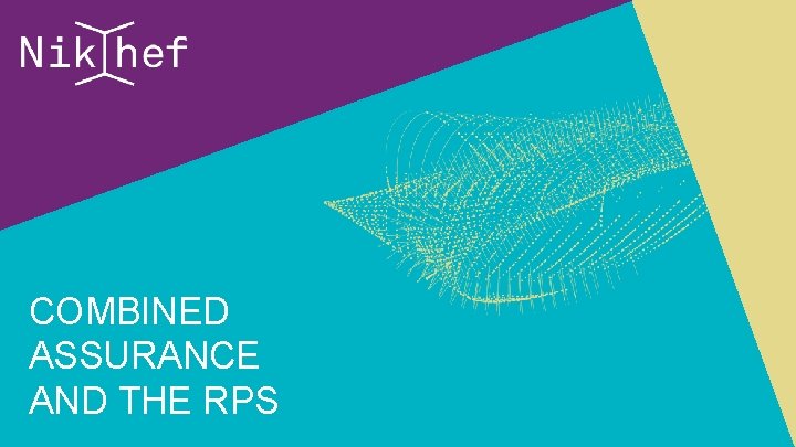 COMBINED ASSURANCE AND THE RPS 