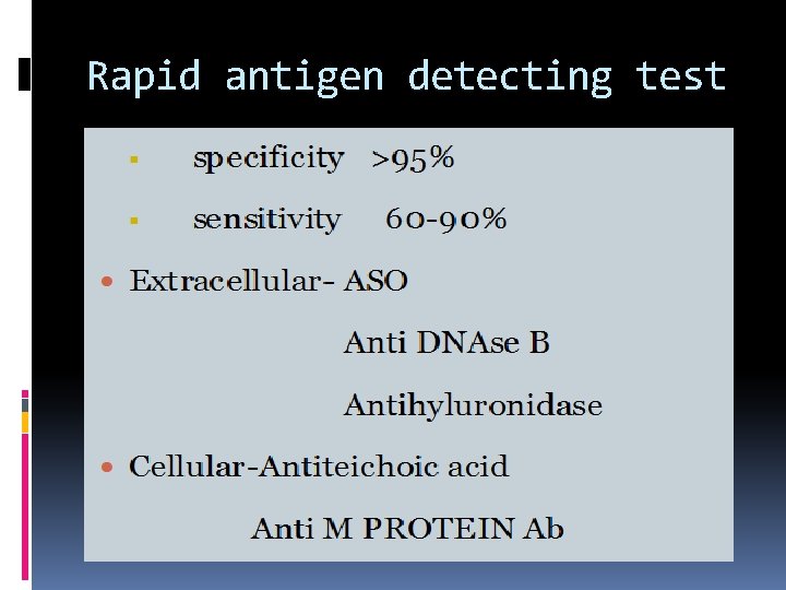 Rapid antigen detecting test Rapid antigen detecting test