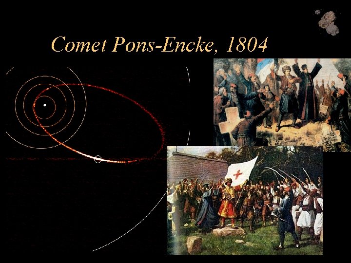 Comet Pons-Encke, 1804 