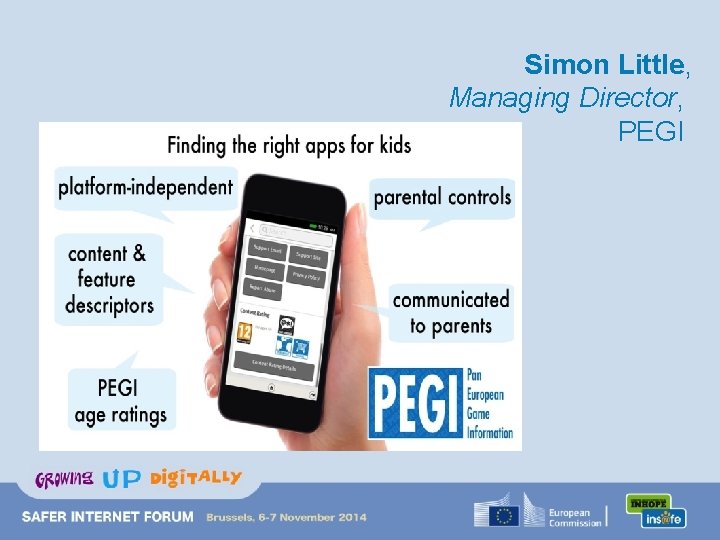 Simon Little, Managing Director, PEGI 