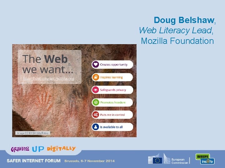 Doug Belshaw, Web Literacy Lead, Mozilla Foundation 