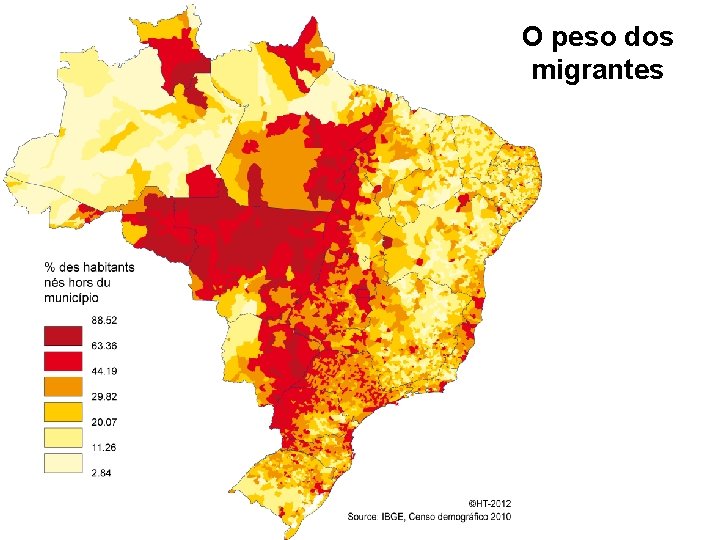 O peso dos migrantes 