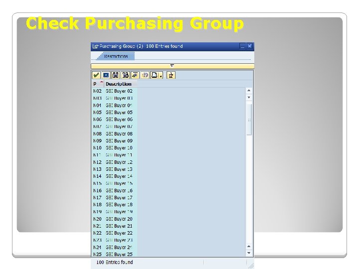 Check Purchasing Group Check Purchasing Group