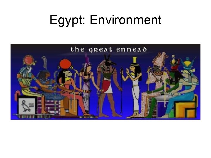Egypt: Environment 