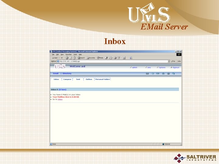 EMail Server Inbox 