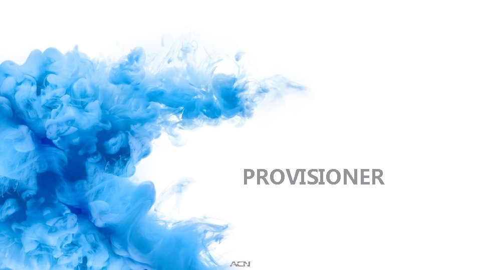 PROVISIONER 